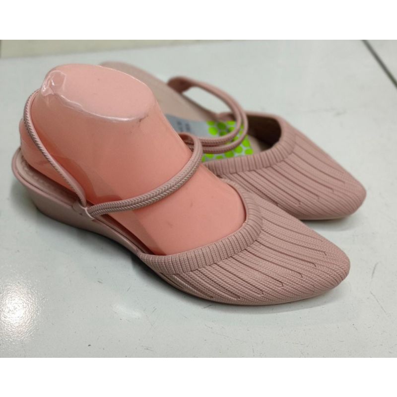 Sandal Jelly tali Wedges F816 Porto Lady-8