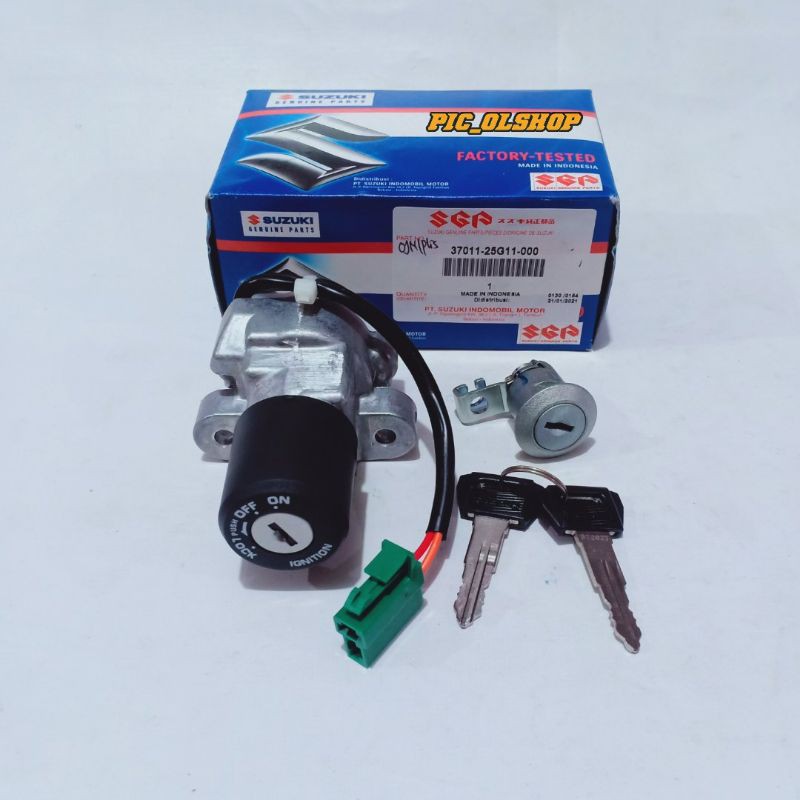 Kunci Kontak Set Plus Kunci Jok Suzuki SATRIA FU 150 Thailand BARONG Original SGP    37011B25G11N000