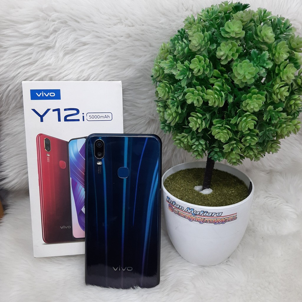 Vivo Y12i SNAPDRAGON Ram 3GB Rom 32GB Garansi Resmi(SECOND)