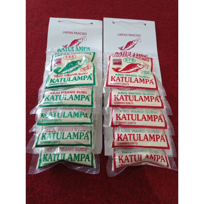 KATULAMPA 555, 575 -AMIS WANGI GURIH, PISANG KEJU SUSU-