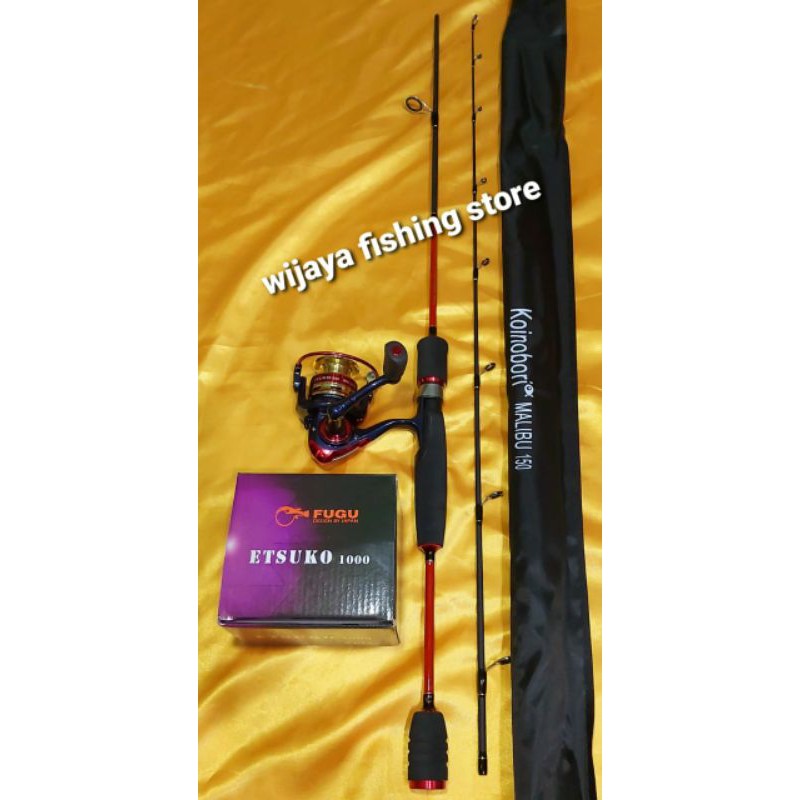 set joran koinobori malibu 150 dan reel fugu etsuko 1000