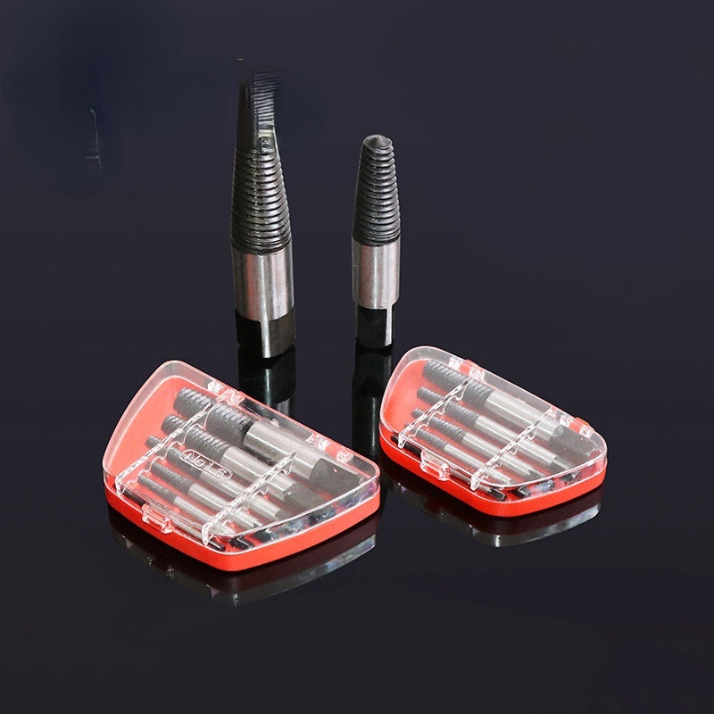 5pcs Screw Extractor Set / Pembuka Baut Rusak set