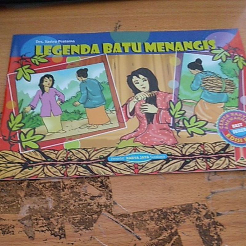 

buku cerita legenda batu menangis edisi baru