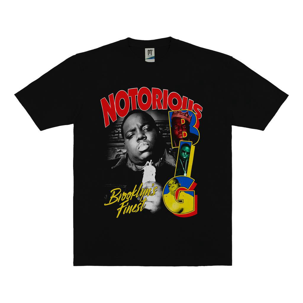 KAOS RAP TEE NOTORIOUS BIG VINTAGE | T-SHIRT BAND NOTORIOUS BIG | NOTORIOUS BIG HITAM