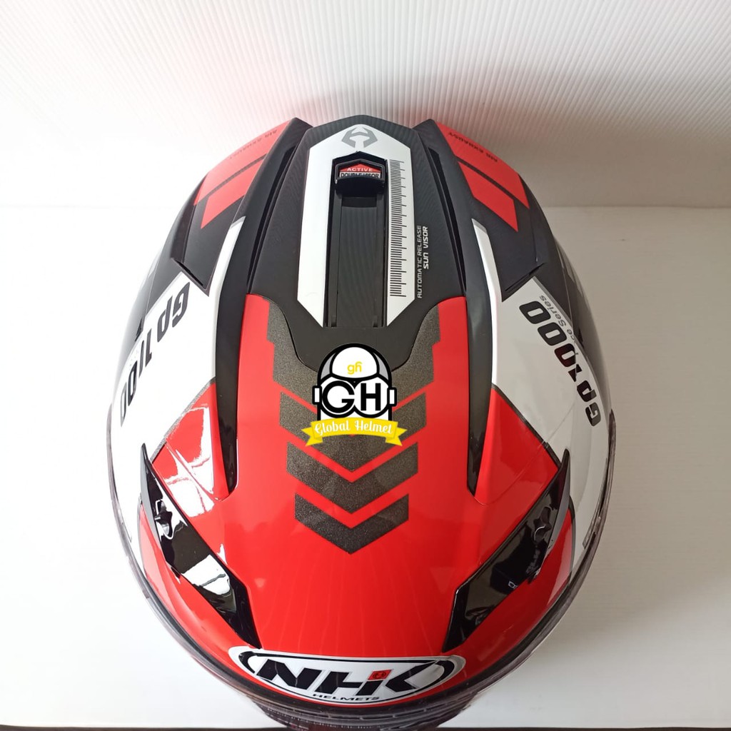 HELM NHK GP1000 SXR BLACK RED NHK GP 1000 NHK GP1K