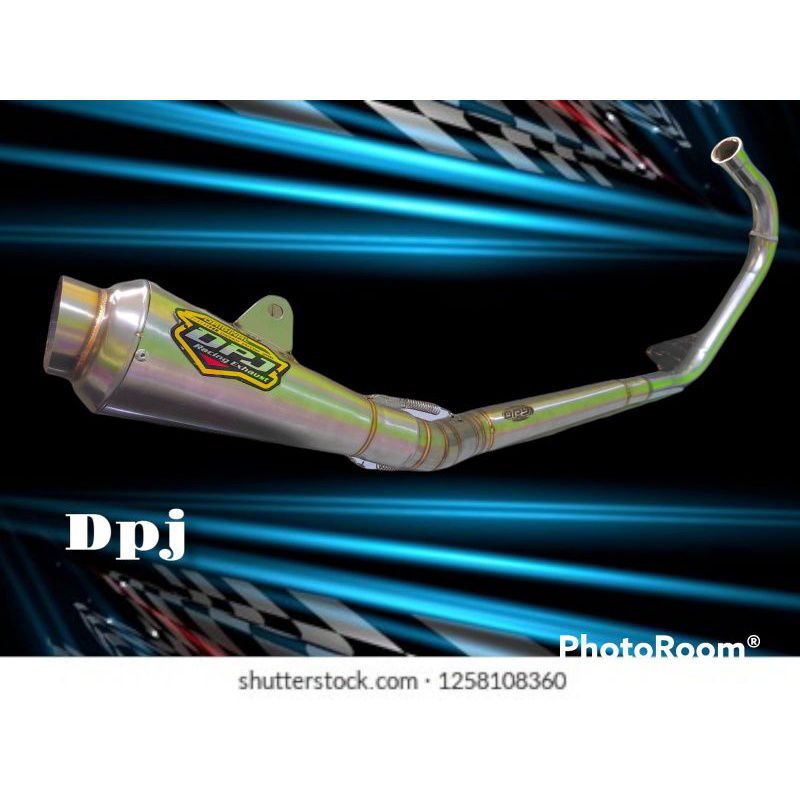 Knalpot DPJ Cornelo Cantol Megapro CB GL Tiger Paten