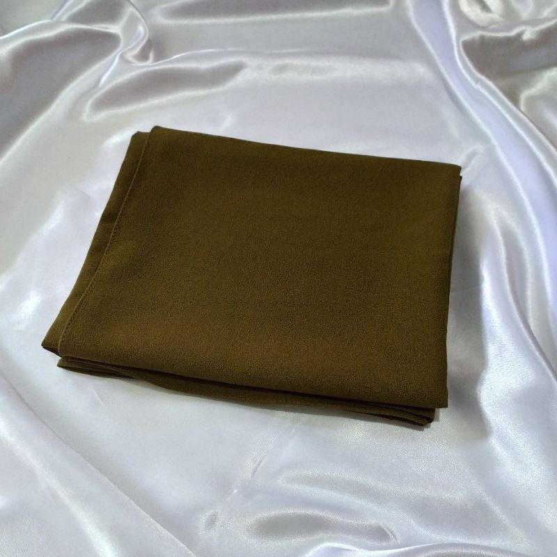 180 X 75** Pashmina Tali Jahit Tepi Thalia Shawl Pashmina Diamond Sabyan-Olive/ dark army