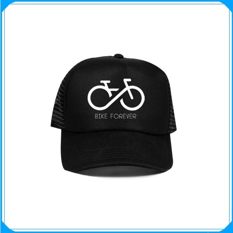 (COD) TERMURAH Topi Trucker Custom Bike Forever