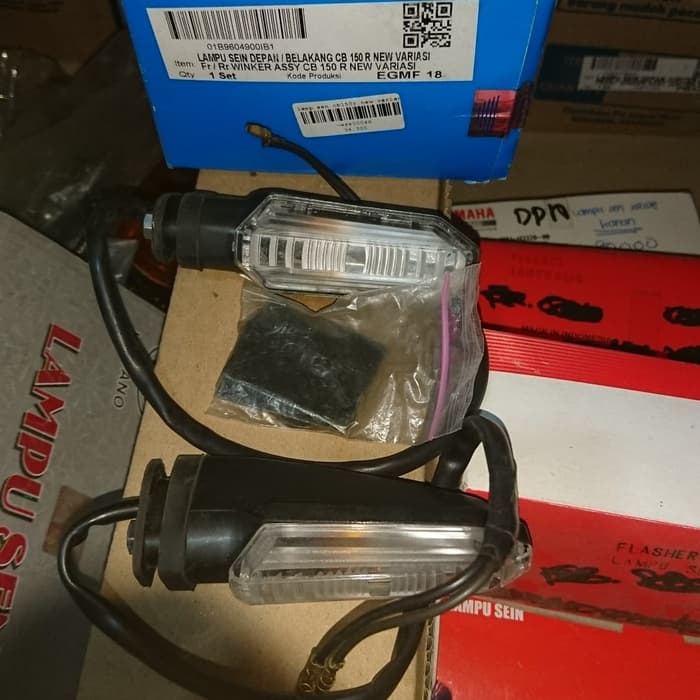 Lampu sen depan/belakang CB 150 R new variasi merk WIN