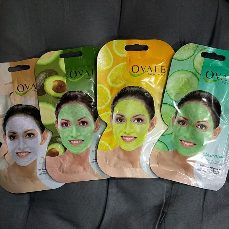 ovale facial mask sachet 15g