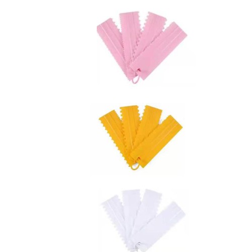 SCRAPPER COMB 4PCS / PLASTIC SCRAPPER 4PCS / SCRAPPER DECORATING 4PCS