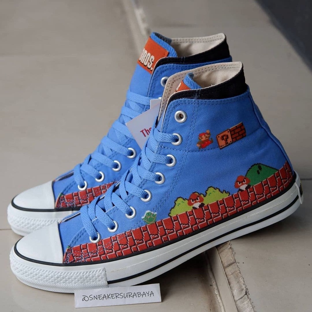 Super Mario Bros x Converse Chuck Taylor Hi