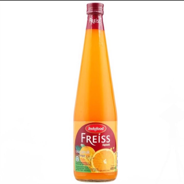 

Sirup FREISS dari Indofood (orange & luchee)