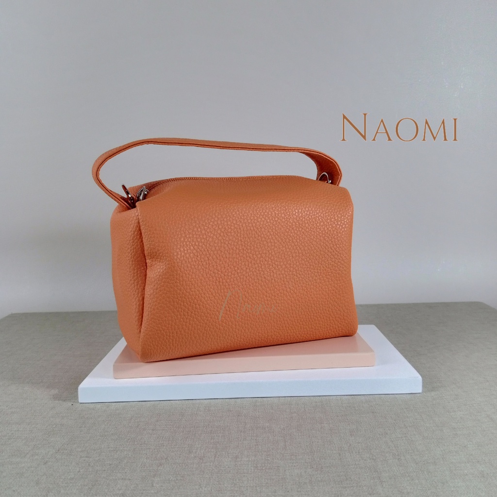 NAOMI - Orchid Bag Hand Bag - Tas Fashion - Tas tenteng - Handbag - Tas casual - Tas Pouch Make up - Tas Harian - tas naomi - naomi bag