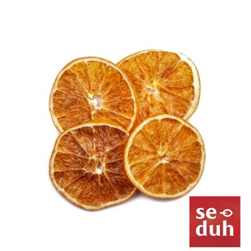 

(REQUEST POTONGAN KECIL) Dried Orange Fruit Slice / Buah Jeruk Kering Iris 500 Gram