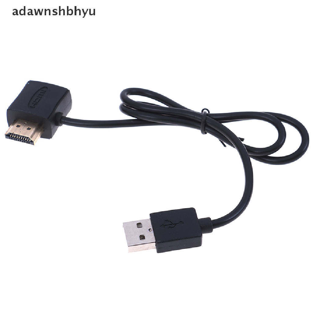 Adawnshbhyu 50cm usb 2.0 hdmi male to female adapter extender Kabel Konektor power