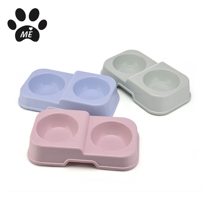 Pet Bowl Anti Slip &quot;DOUBLE NECK PROTECTION&quot; Tempat Makan Minum Hewan