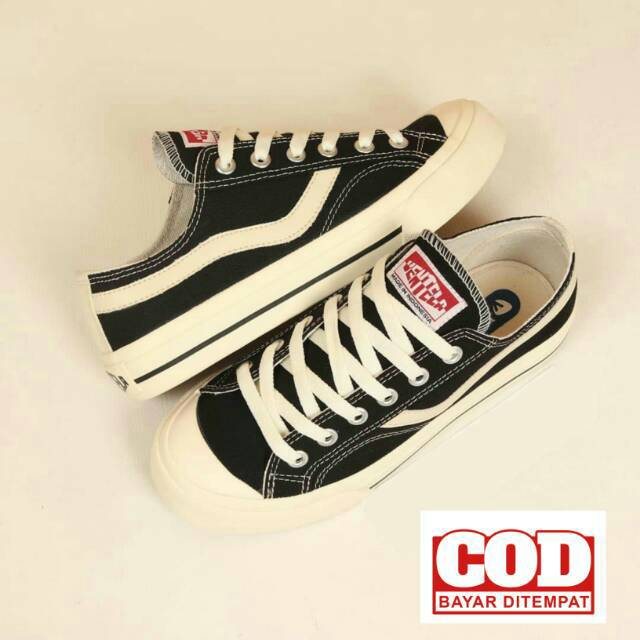 ⭐ORIGINAL⭐VENTELA PUBLIC LOW | SEPATU VENTELA PUBLIC LOW | VENTELA PUBLIC BLACK NATURAL