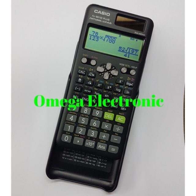 Casio FX-991ID PLUS - Kalkulator Sekolah Scientific Calculator