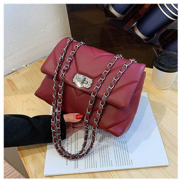 BJ15774 - BLACK/KHAKI/RED/WHITE - TAS BAHU SLEMPANG TOTEBAG WANITA FASHION IMPORT MODIS ELEGAN TERMURAH TERLARIS TERBARU BAGSTORE JAKARTA TAS BATAM ELJ5774 CR7531 JT818