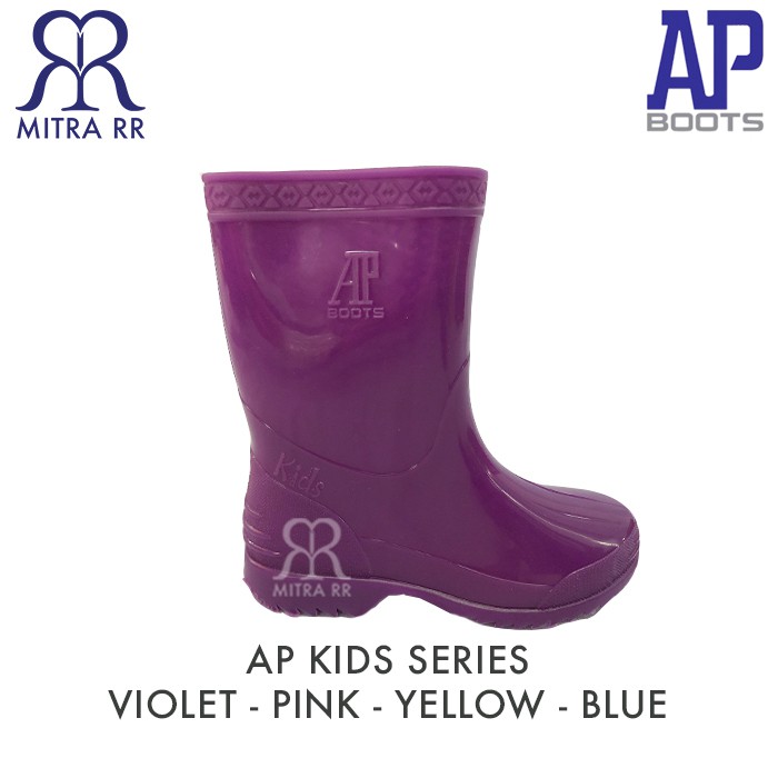 Sepatu Boot Anak AP BOOTS KIDS POLOS Terbaru | Sepatu Boots Anak-anak