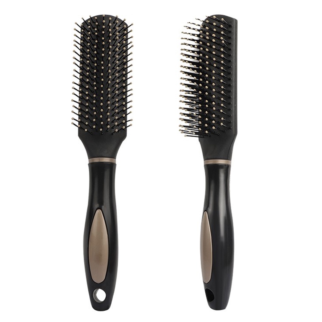 BRGUNIK Hair Brush Sisir Semua Jenis Rambut Anti Kusut dan Pijat Kepala Flat Sisir R665