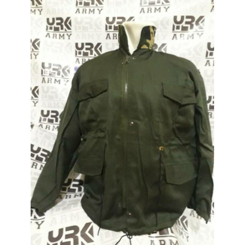 JAKET PEMUDA PANCA MARGA BOLAK BALIK - JAKET LORENG - JAKET MOTOR