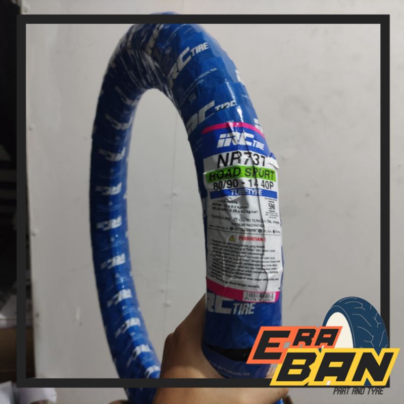 BAN LUAR DEPAN MATIC IRC NR73T 80 90 RING 14 TUBETYPE BEAT MIO VARIO