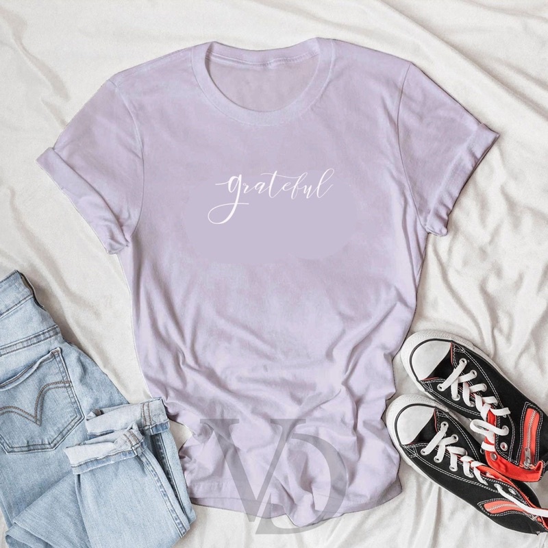 BISA COD KAOS GRATEFUL / ATASAN KAOS ATASAN UNISEX LENGAN PENDEK / TUMBLR TEE