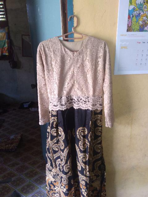 Baju Kapel Batik Gamis Brokat Brukat Anak