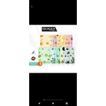 BIOAQUA - Sheet Mask BPOM - Masker Wajah