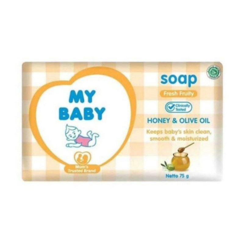 MY BABY SOAP 75GR [SABUN BATANG]