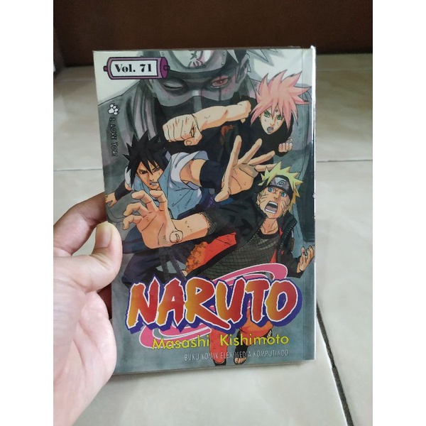 komik naruto vol 71 original