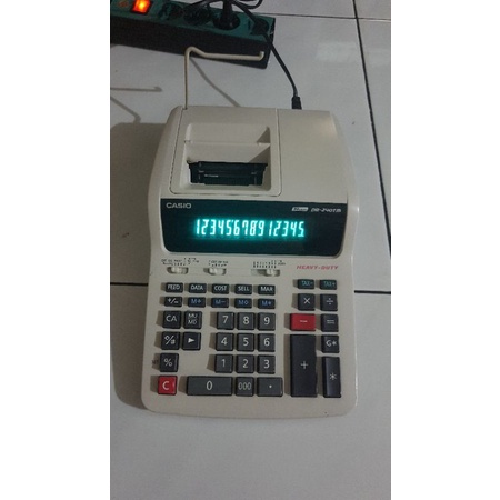 

CALCULATOR CASIO DR 240TM~kalkulator struk-pita/high speed