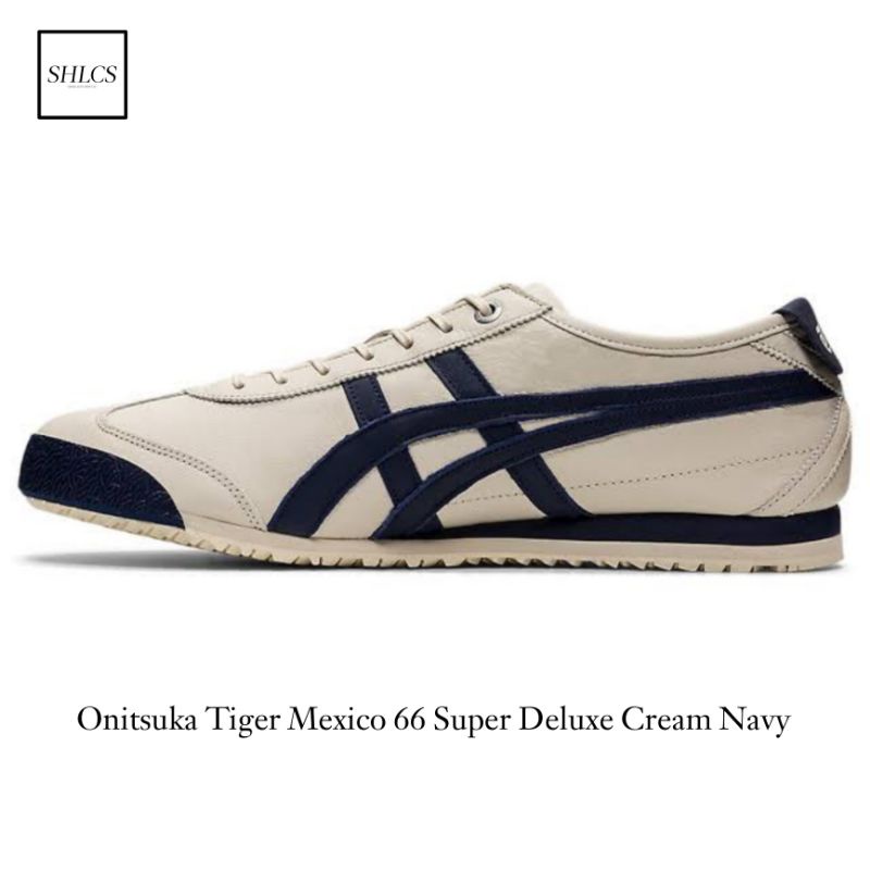 Onitsxxxka Tiger Mexico 66 Super Deluxe Cream Navy (BNIB)