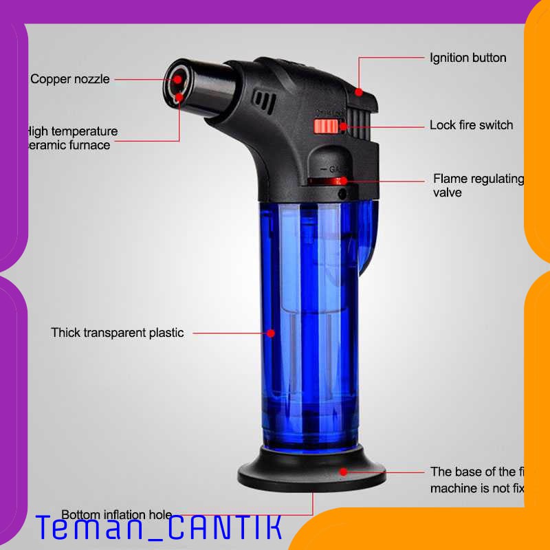 TG-HB096 Firetric Korek Api Gas Butane Torch Jet Windproof - HQ0935