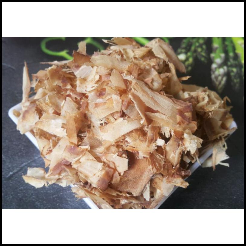 

Katsuobushi Bonito Flakes 200 G Halal Katsuo Bushi Serutan Ikan