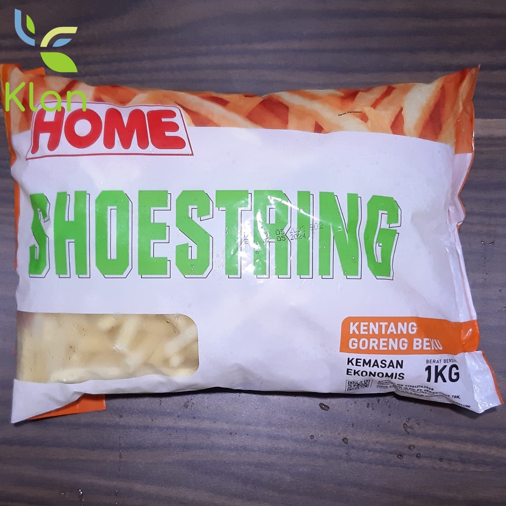 

HOME SHOESTRING / KENTANG GORENG / FRENCH FRIES KENTANG BEKU 1KG