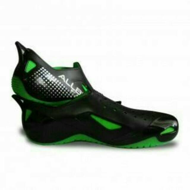 SEPATU HUJAN  SEPEDA MOTOR ALLBIKE HIJAU Green AP BOOTS ORIGINAL  bikers karet pvc