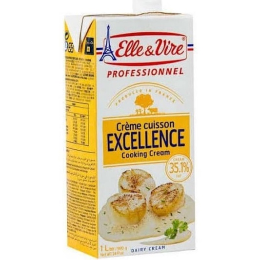 

Elle & Vire cooking cream / cooking cream elle 1liter jogja