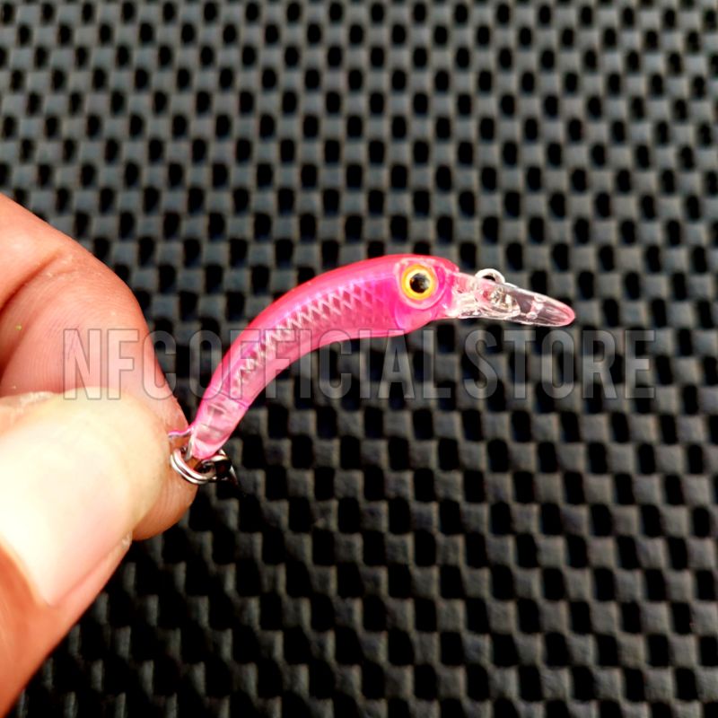 Micro lure 4 cm 1,5 gram Mini crankbait Rekomendasi untuk ultralight casting