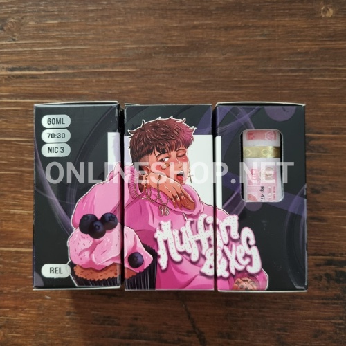 YB MUFFIN AND XES V2 BLACKBERRY 60ML BY REZA ARAP YBRAP