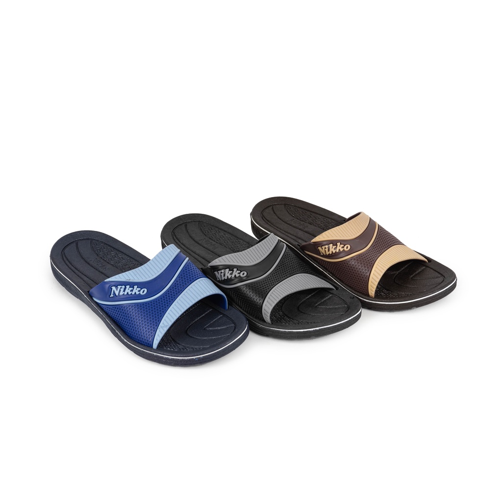 Sandal Slop Pria Nikko SL-603 - Sandal Karet