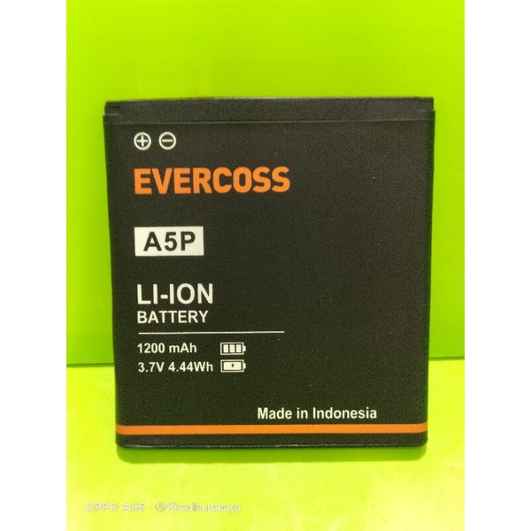 Baterai battery batrai batre Evercoss A5P original