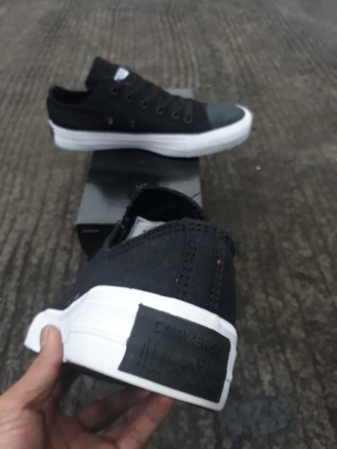 SEPATU SEKOLAH MADE IN VIETNAM CONVERSE LOW UNDEFEATED BLACK WHITE UNISEX SIZE 37/38/39/40/41/424344