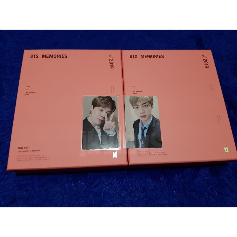 [READY] MEMORIES BLURAY 2019 FULLSET WITH PC JIN JIMIN MEMO19 BR BLU-RAY BR UNSEALED UN SEALED WEVER