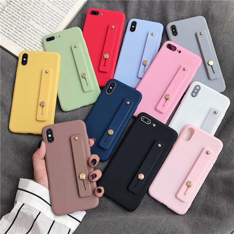 (CS) Strap Softcase Handphone for Vivo Y51 2020 V20 V20SE Y20 Y50 V19 V15 Y12 Y15 Y17 Y91 Y91C S1