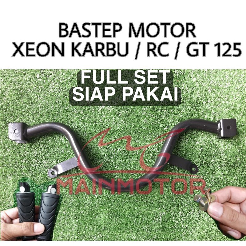 BASTEP DEPAN XEON KARBU XEON RC XEON GT 125 FOOTSTEP PIJAKAN KAKI FULLSET