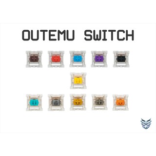 Switch OUTEMU - Red Brown Blue Black Purple Mechanical Keyboard