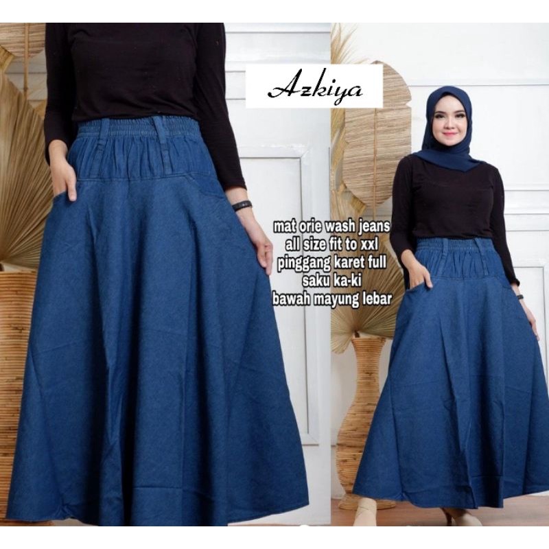 ROK JEANS PAYUNG/ROK PAYUNG